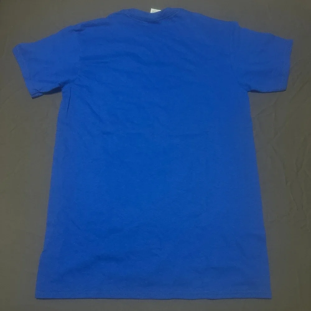 Delta Mens I Paused My Game To Be Here T-Shirt S Blue Retro Gaming Graphic Tee